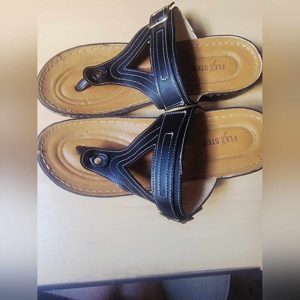 Flexsteps | Black Sandals